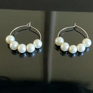 Handmade hoop earring